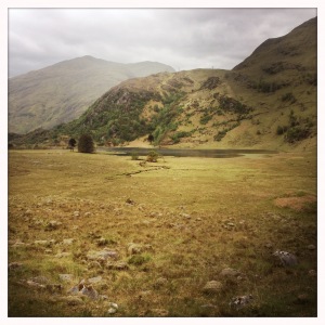 arrivé a KINLOCH HOURN