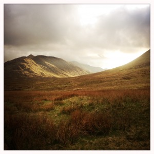 Fin de journée sur l'AFFRIC KINTAIL